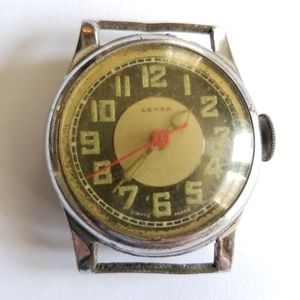 Vintage Lever watch analong for parts or repair